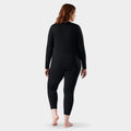 Women's Classic All-Season Merino Base Layer Bottom Plus Black - ver - 2