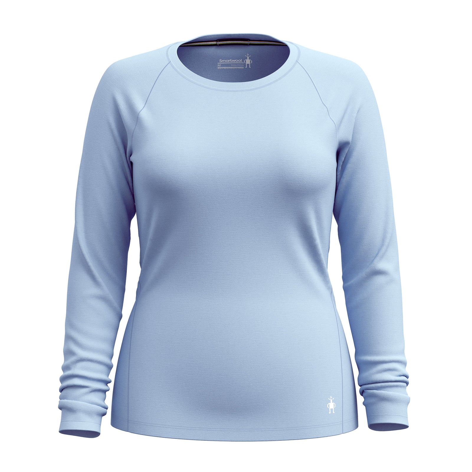 Women's Classic All-Season Merino Base Layer Crew Green Tea - ver - 3