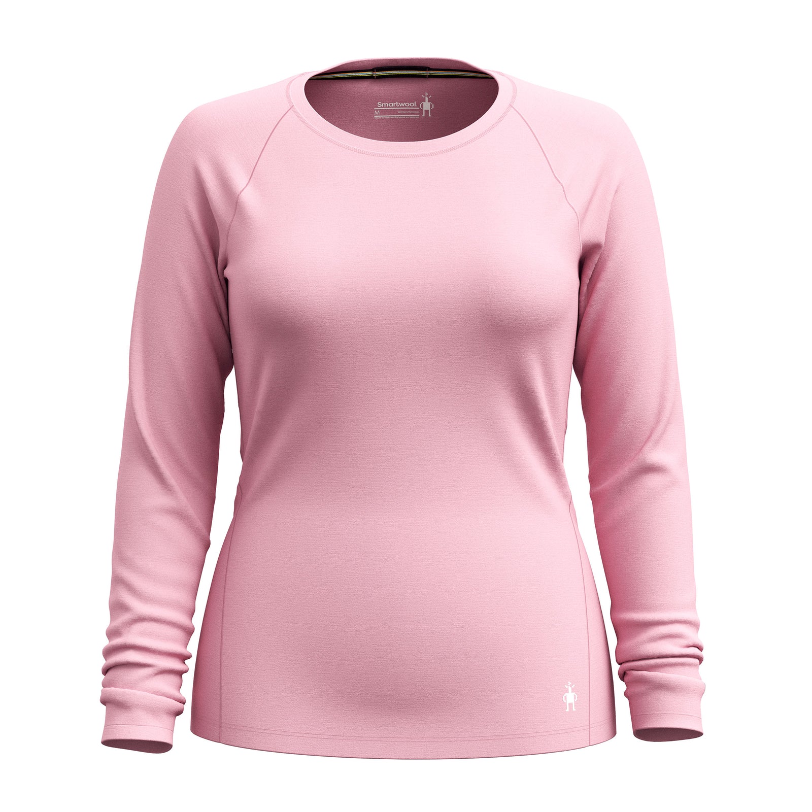 Women's Classic All-Season Merino Base Layer Crew Pacific Blue - ver - 3