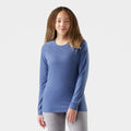 Women's Classic All-Season Merino Base Layer Crew Purple Storm Mountain - ver - 24