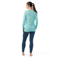 Women's Classic All-Season Merino Base Layer Crew Purple Storm Mountain - ver - 49