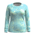 Women's Classic All-Season Merino Base Layer Crew Purple Storm Mountain - ver - 50