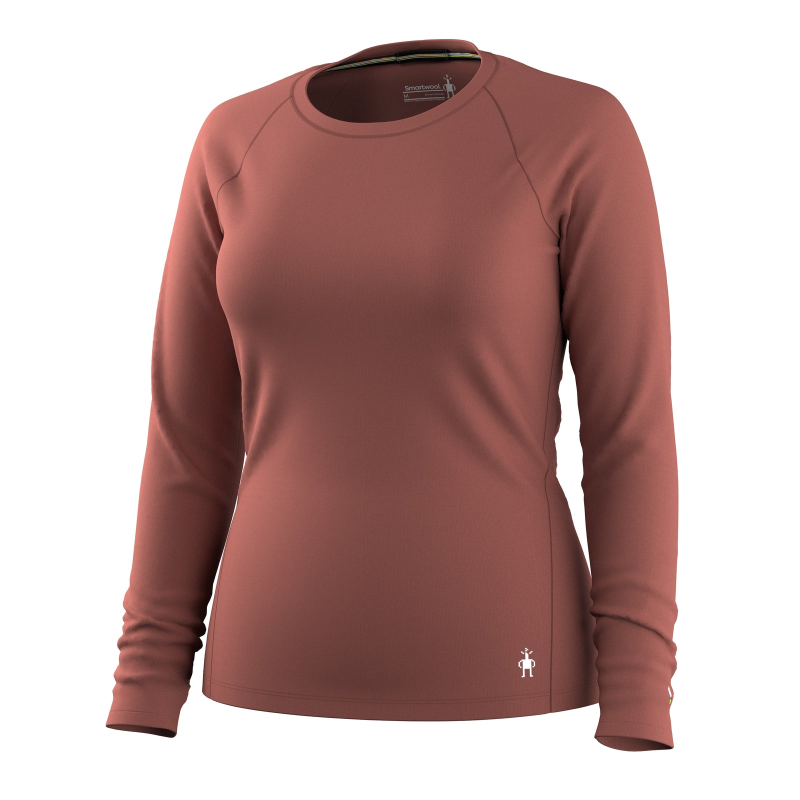 Women's Classic All-Season Merino Base Layer Crew Pacific Blue - ver - 3