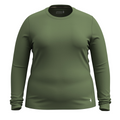 Haut de base à encolure ronde Classic All-Season pour femmes taille plus  - voir - 15