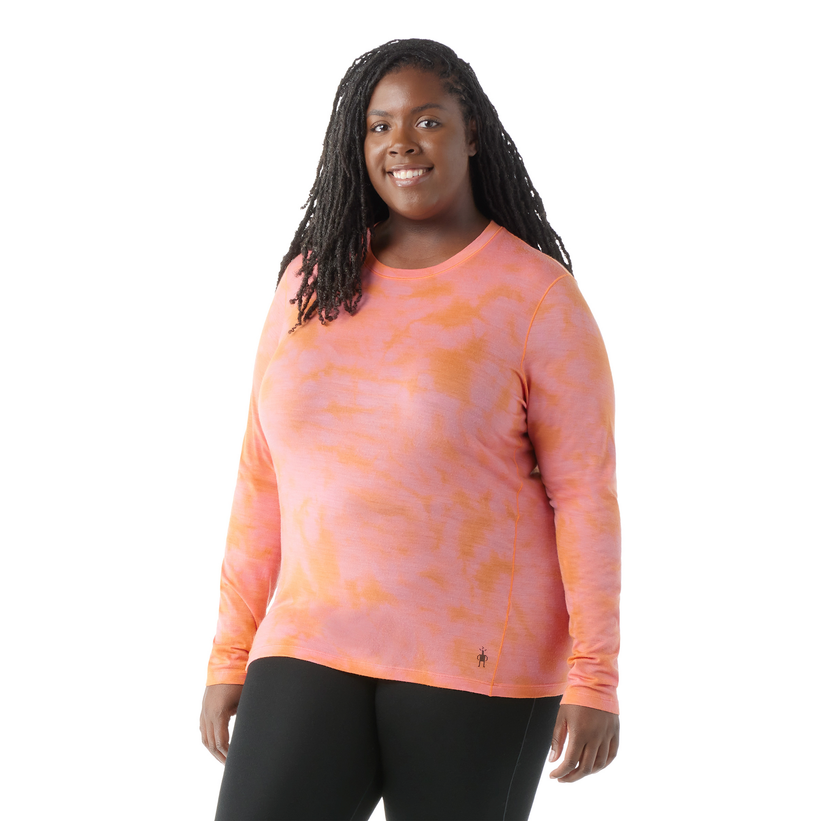 Haut de base à encolure ronde Classic All-Season pour femmes taille plus  - voir - 5