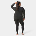 Women's Classic All-Season Merino Base Layer Crew Plus Nightfall Blue - ver - 2