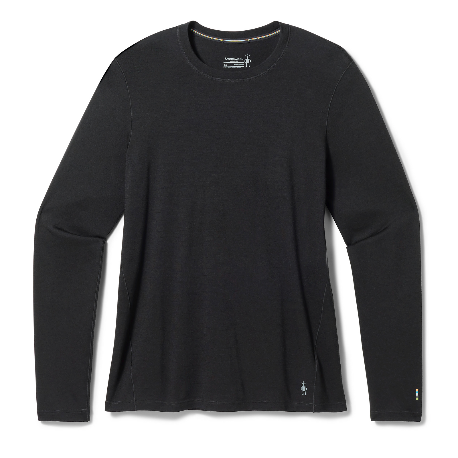 Women's Classic All-Season Merino Base Layer Crew Plus Nightfall Blue - ver - 3