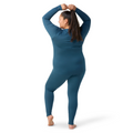 Women's Classic All-Season Merino Base Layer Crew Plus Nightfall Blue - ver - 17