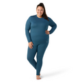 Women's Classic All-Season Merino Base Layer Crew Plus Nightfall Blue - ver - 16