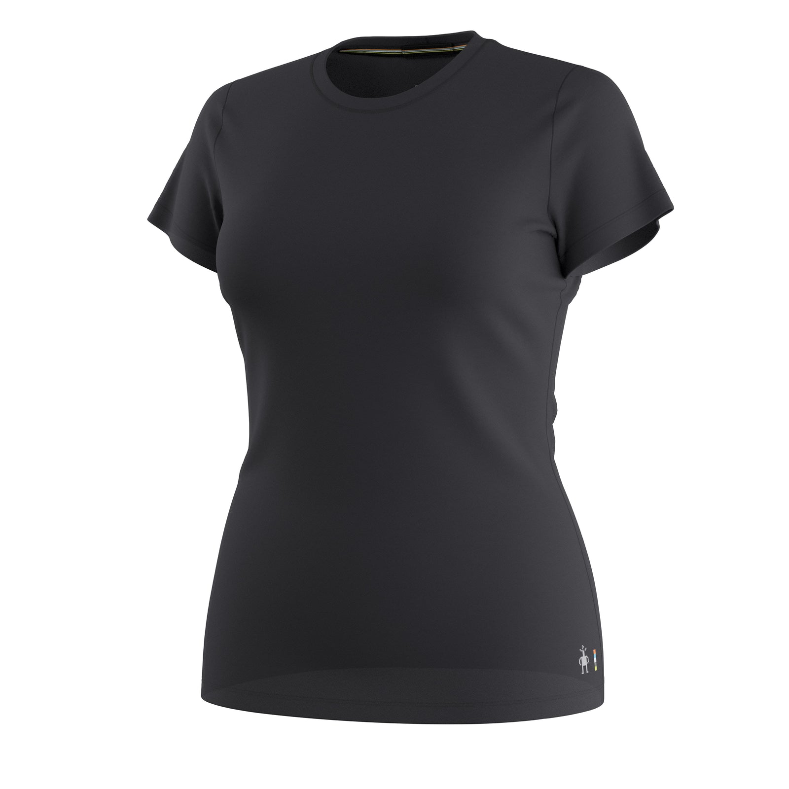 Women's Merino Short Sleeve Tee Purple Storm Mountain - ver - 3