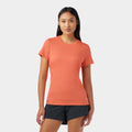 Women's Merino Short Sleeve Tee Burnt Sienna - ver - 1