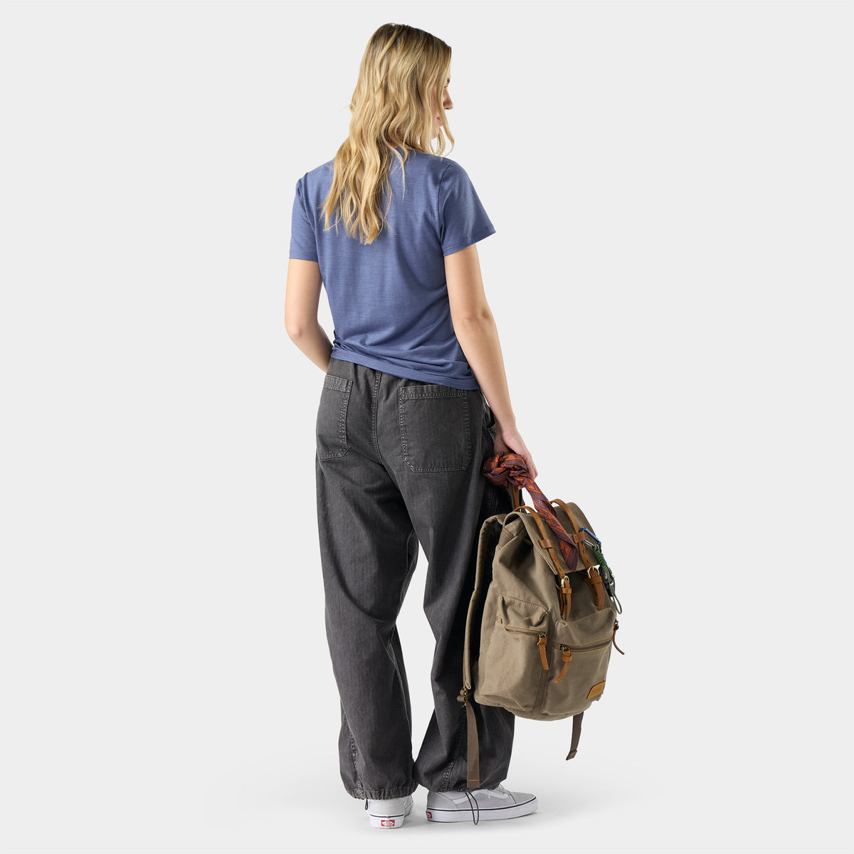 Women's Merino Short Sleeve Tee Nightfall Blue - 2