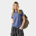 Women's Merino Short Sleeve Tee Nightfall Blue - ver - 1