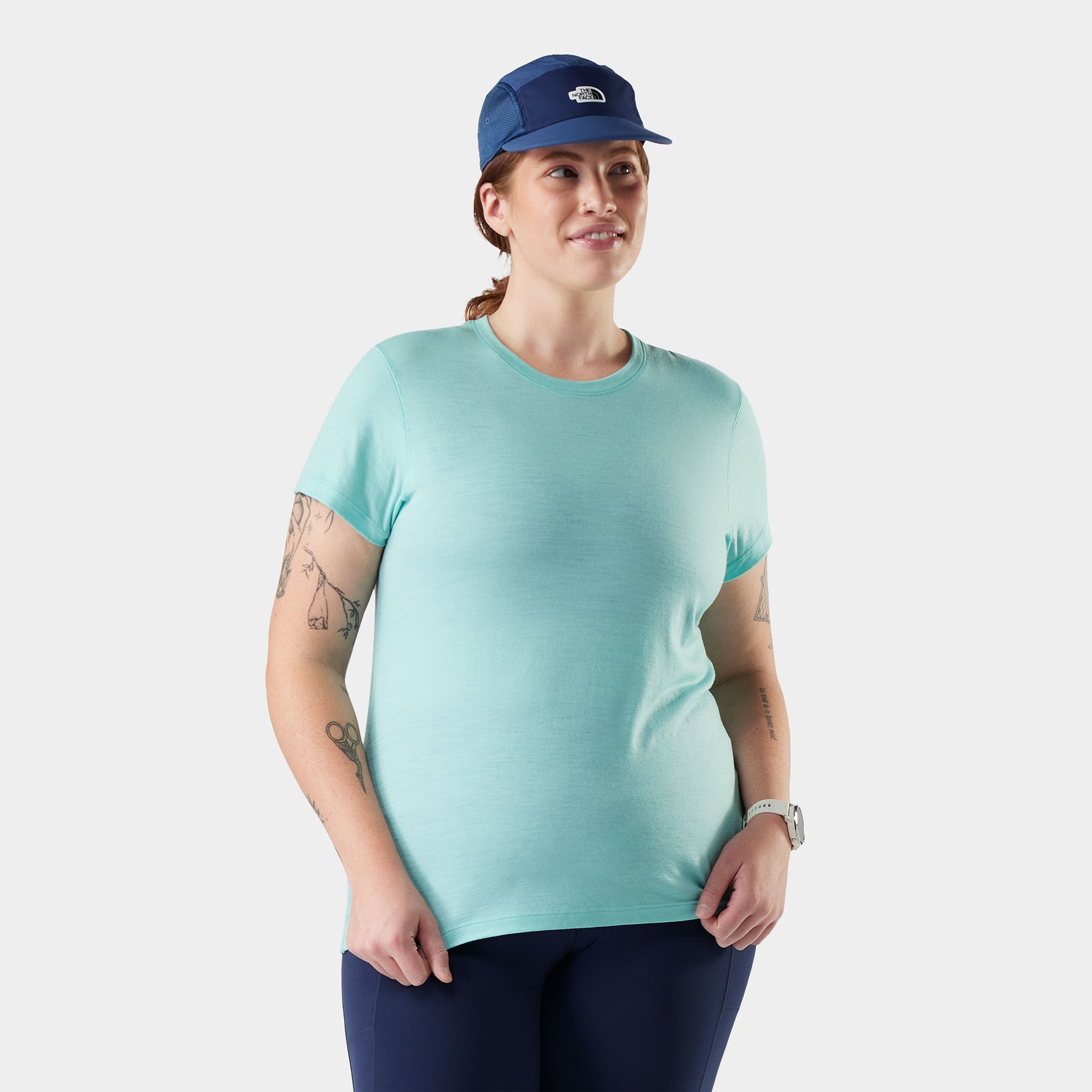 T-shirt Merino pour femmes taille plus  - voir - 1