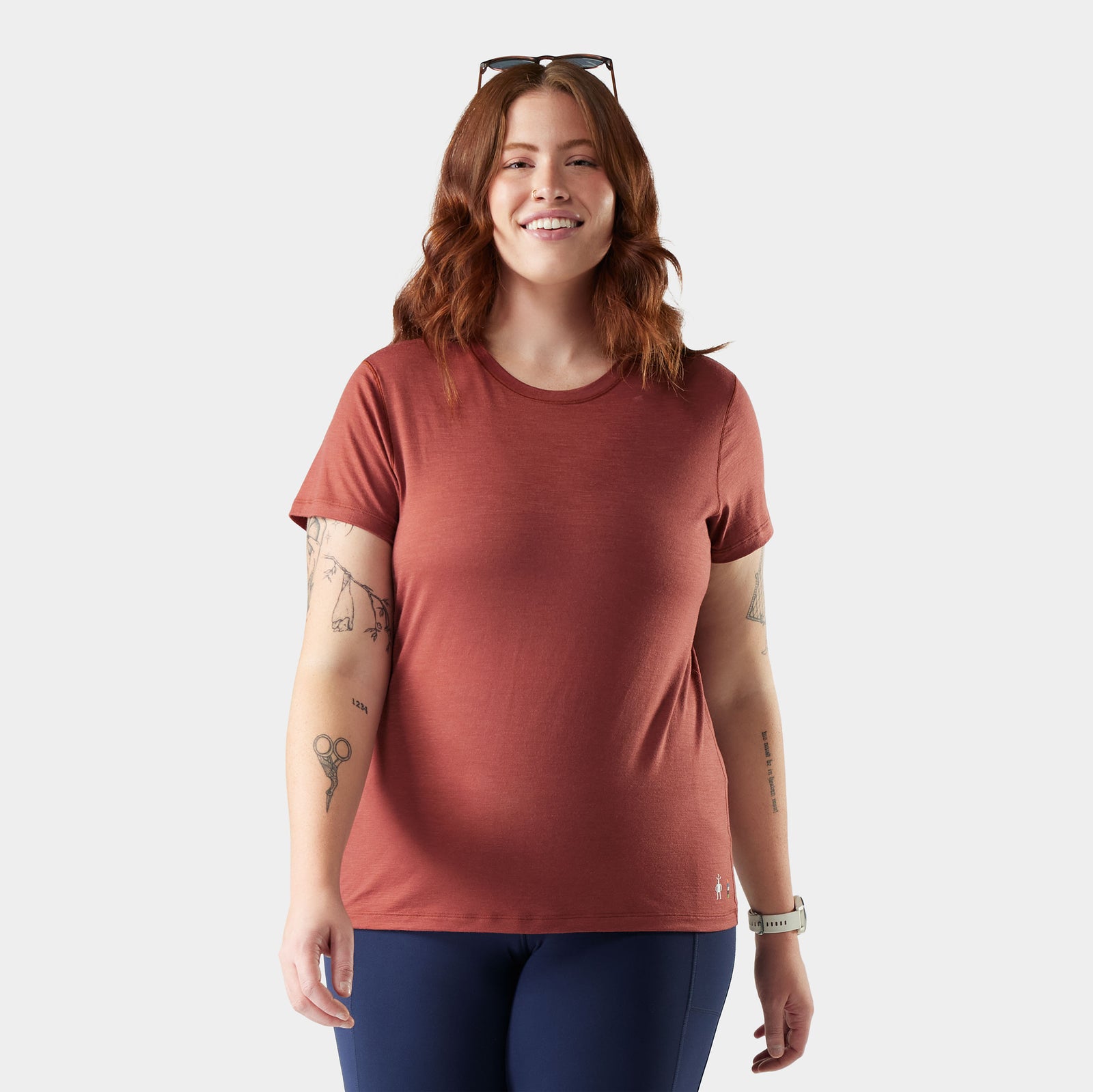 T-shirt Merino pour femmes taille plus  - voir - 1