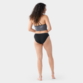 Women's Merino Bikini Black - ver - 2