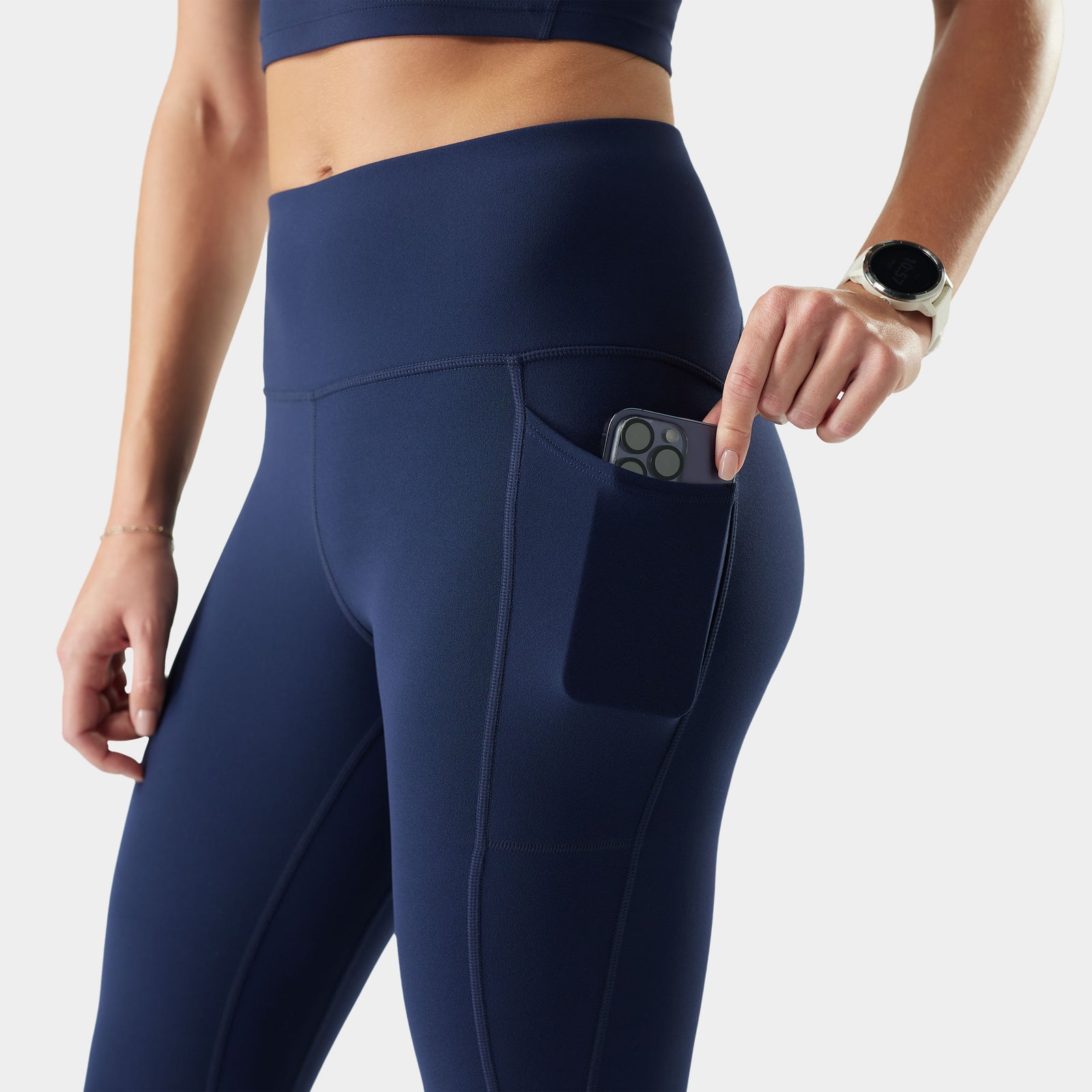 Women's Active Legging Deep Navy - ver - 3