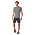 Men's Merino Short Sleeve Tee Sable Brown Mountain - ver - 55