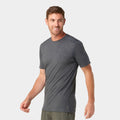 Men's Merino Short Sleeve Tee Sable Brown Mountain - ver - 49