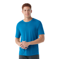 Men's Merino Short Sleeve Tee Sable Brown Mountain - ver - 64