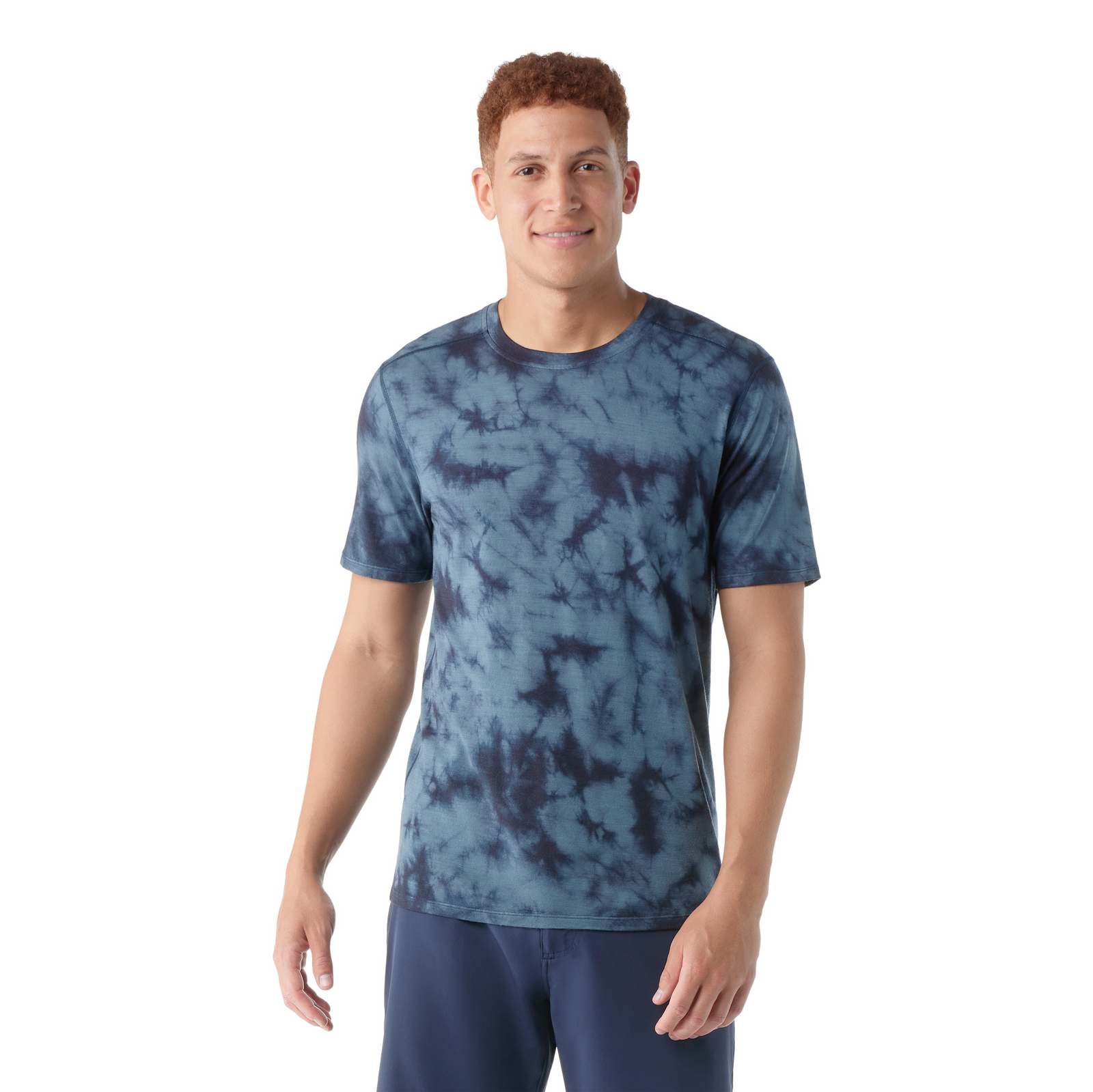 Men's Merino Short Sleeve Tee Sable Brown Mountain - ver - 5