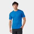 Men's Merino Short Sleeve Tee Sable Brown Mountain - ver - 29