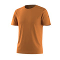 Men's Merino Short Sleeve Tee Sable Brown Mountain - ver - 39