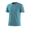 Men's Merino Short Sleeve Tee Sable Brown Mountain - ver - 43