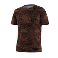 Men's Merino Short Sleeve Tee Sable Brown Mountain - ver - 35