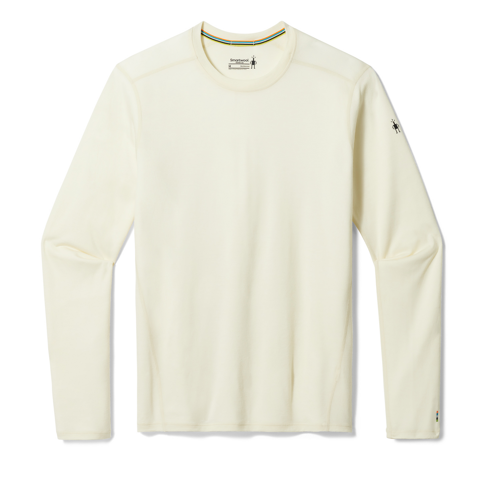 Men's Classic All-Season Merino Base Layer Crew Sable Brown Mountain - ver - 1