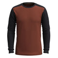 Men's Classic All-Season Merino Base Layer Crew Sable Brown Mountain - ver - 3