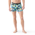 Caleçon boxeur imprimé Merino pour hommes  - voir - 21