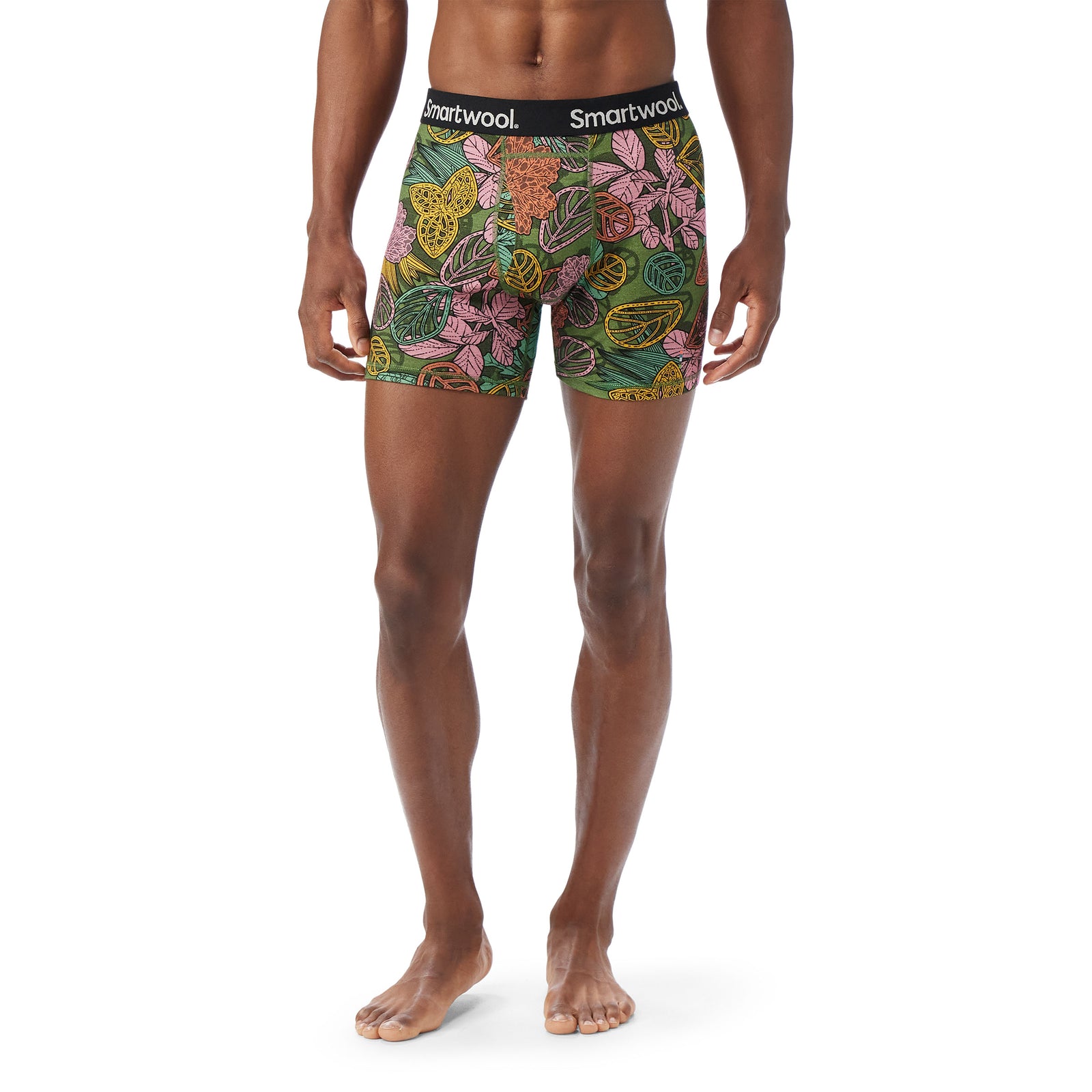 Caleçon boxeur imprimé Merino pour hommes  - voir - 4