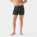 Men's Merino Print Boxer Brief Blue Summit Sector - ver - 7