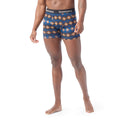 Men's Merino Print Boxer Brief Blue Summit Sector - ver - 16