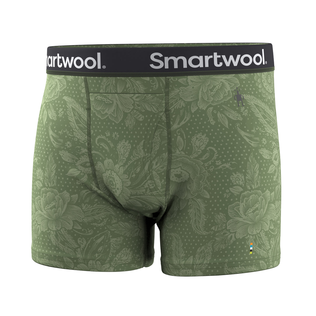 Caleçon boxeur imprimé Merino en boîte pour hommes  - 3