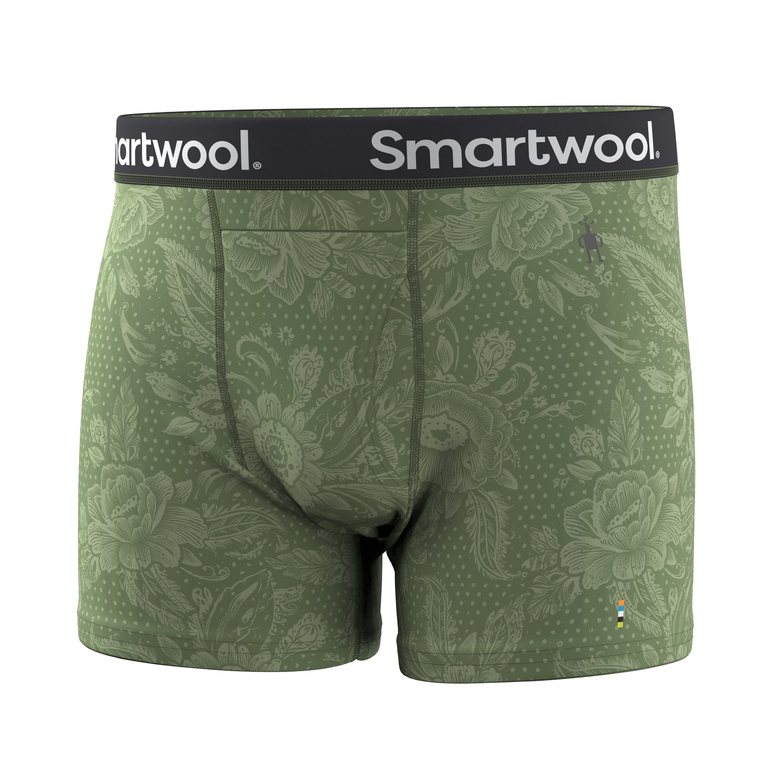 Caleçon boxeur imprimé Merino en boîte pour hommes  - voir - 3