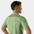 Men's Everyday Short Sleeve Button Down Black Paisley - ver - 3
