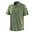Men's Everyday Short Sleeve Button Down Black Paisley - ver - 4