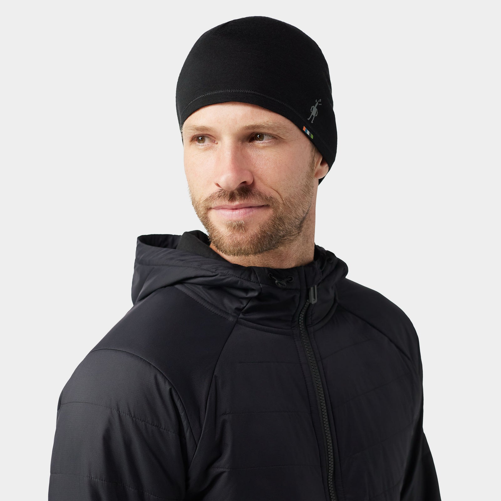 Merino Beanie Black - ver - 1