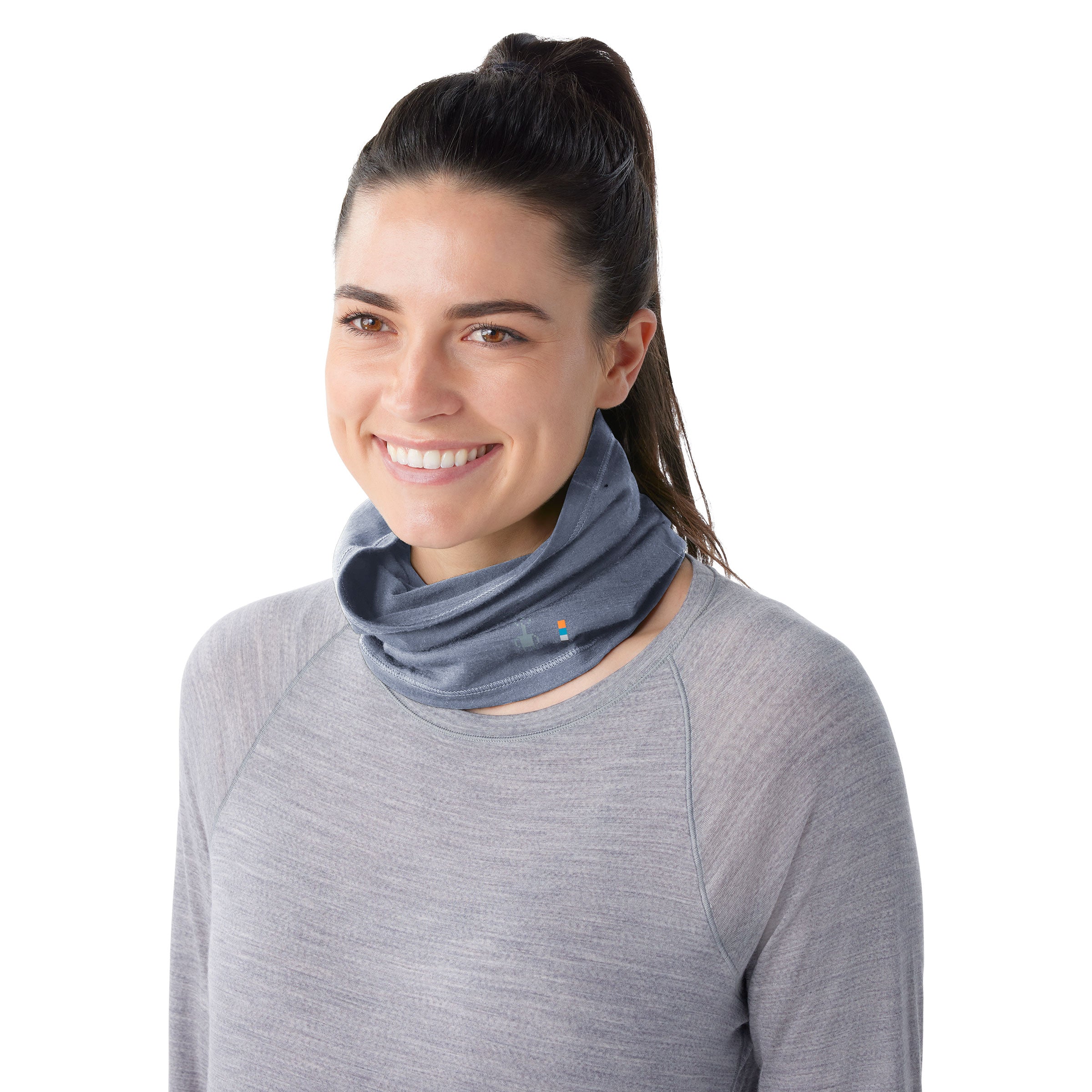 Merino Neck Gaiter - Nightfall Blue