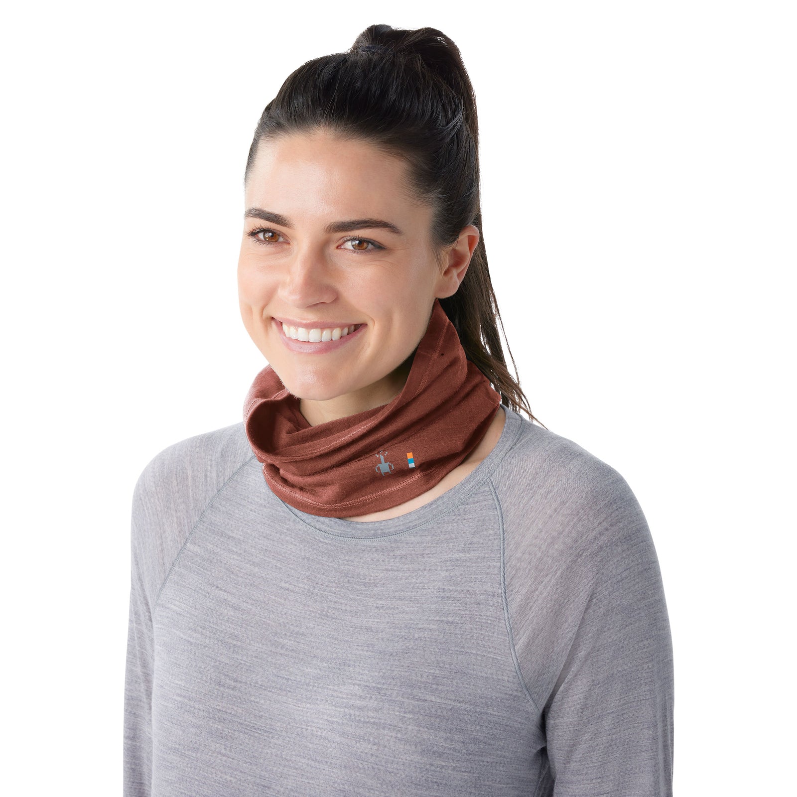 Cache-cou Merino  - voir - 1