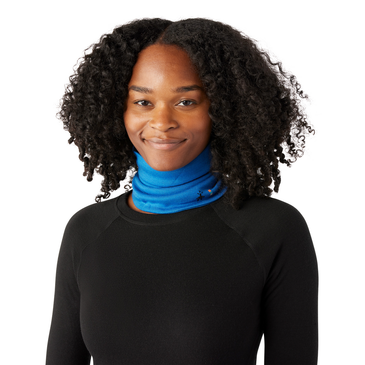 Thermal Merino Reversible Neck Gaiter - Black