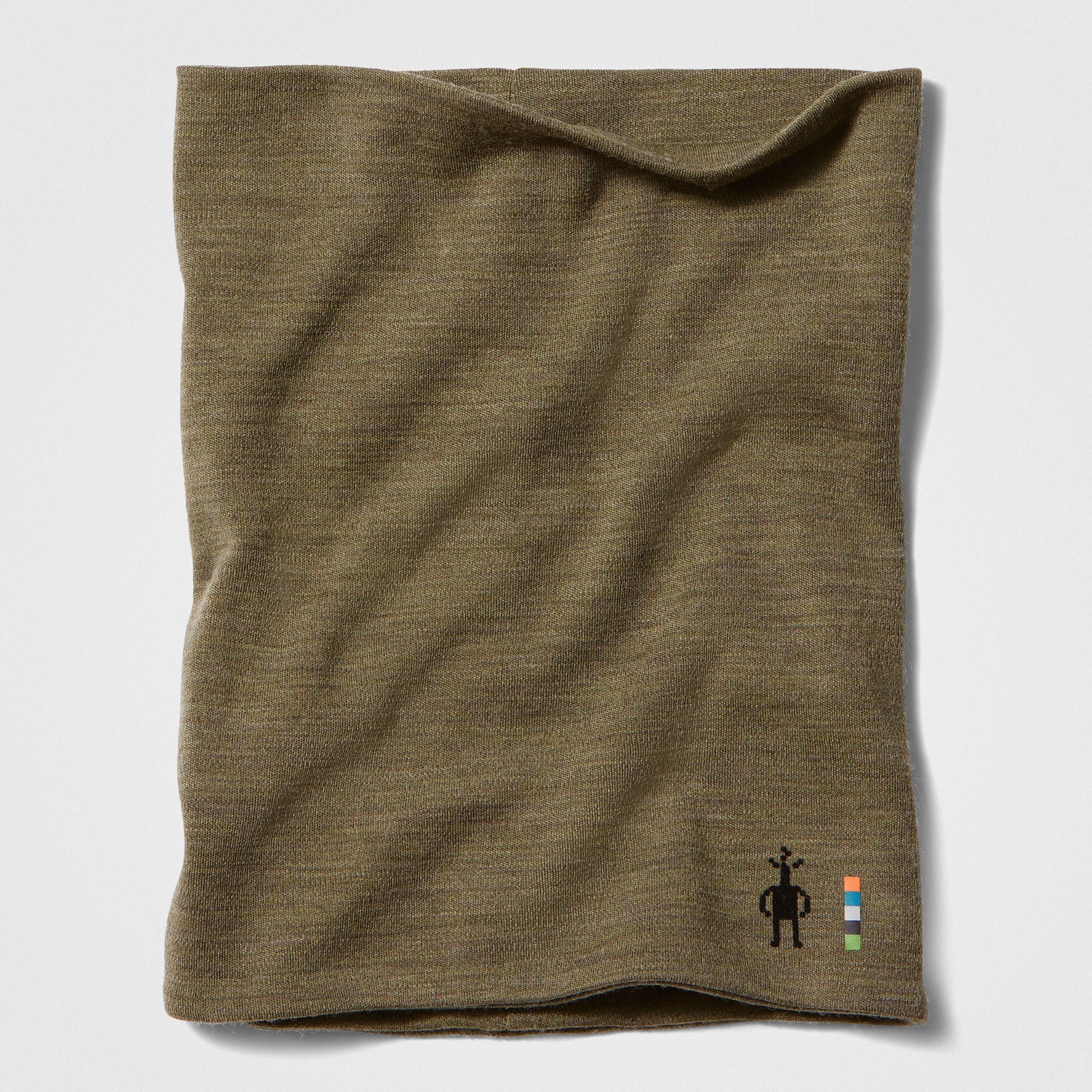 Thermal Merino Reversible Neck Gaiter Winter Moss Heather - ver - 3