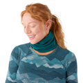 Thermal Merino Reversible Neck Gaiter Mocha Fair Isle Fun - ver - 52