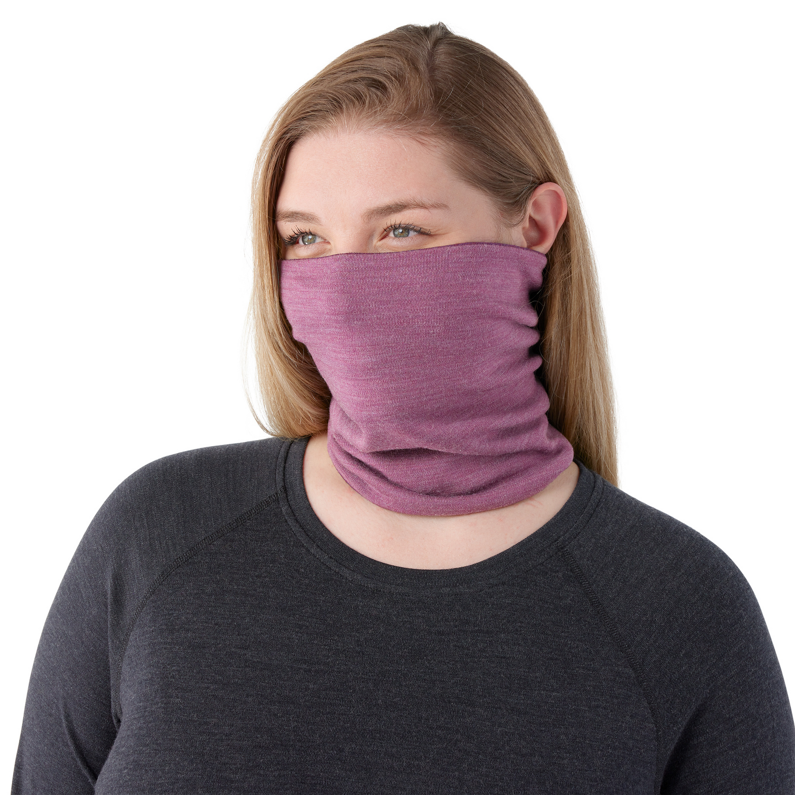 Thermal Merino Reversible Neck Gaiter Mocha Fair Isle Fun - ver - 2