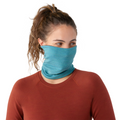 Thermal Merino Reversible Neck Gaiter Mocha Fair Isle Fun - ver - 77