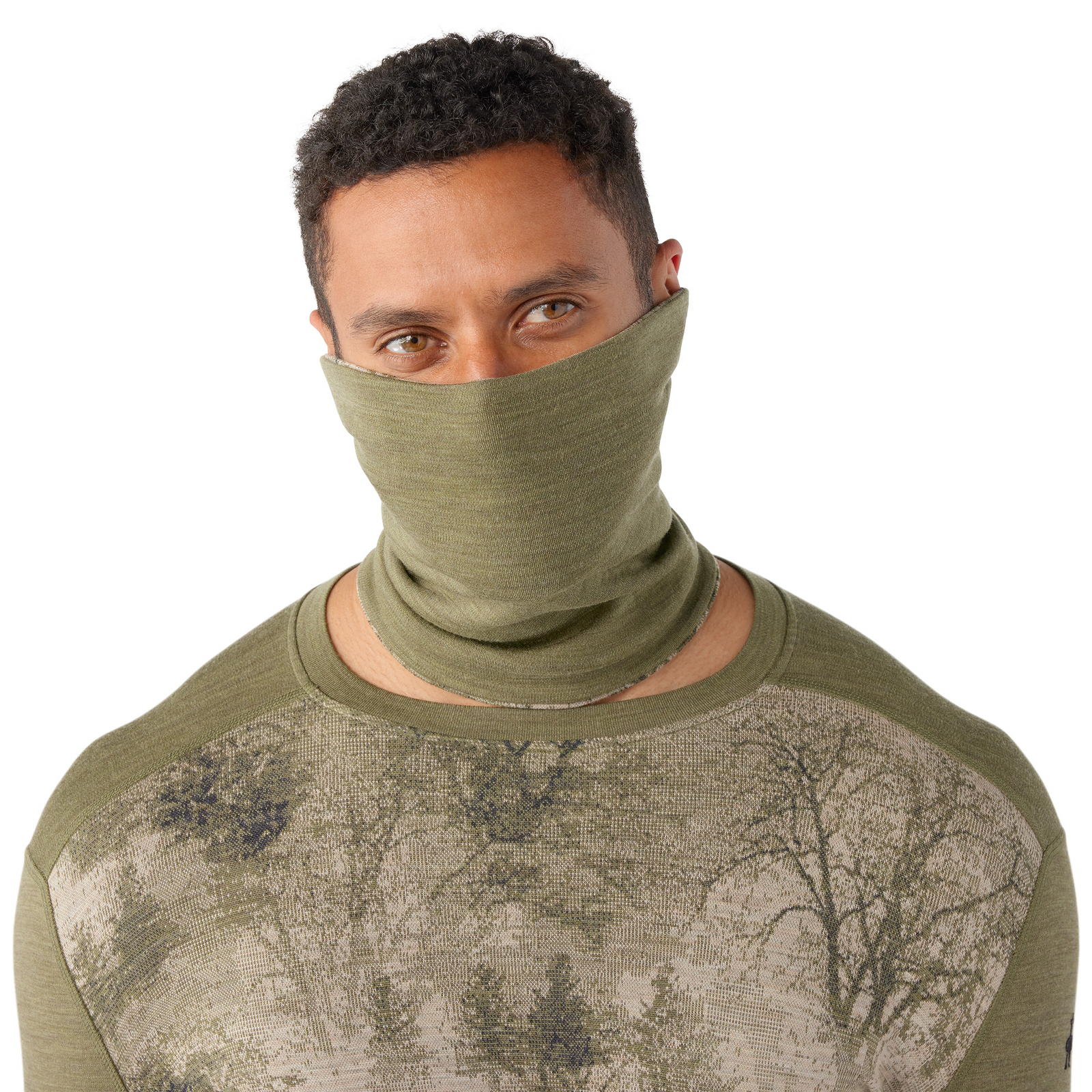 Cache-cou thermal réversible Merino  - voir - 2
