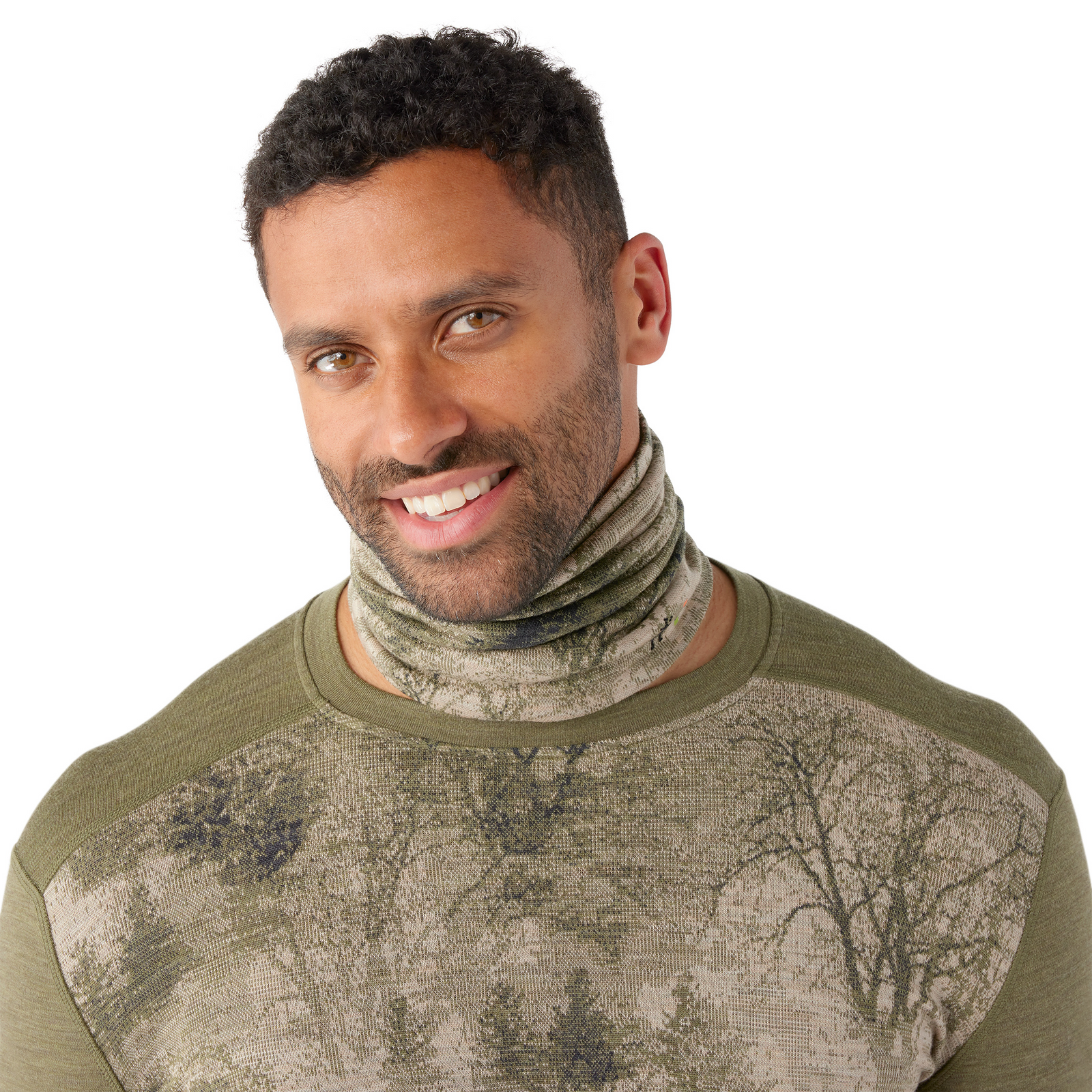 Cache-cou thermal réversible Merino  - voir - 1