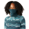 Thermal Merino Reversible Neck Gaiter Mocha Fair Isle Fun - ver - 68